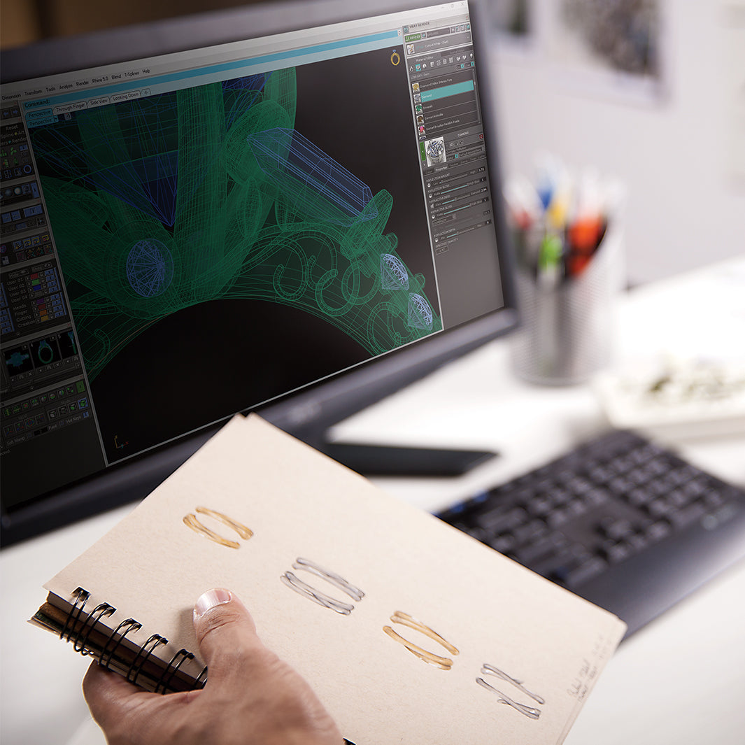 Custom jewelry CAD design NYC