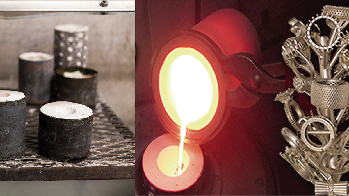 Compression Casting Gold Platinum, Gold & Silver Jewelry Casting NYC | Tech-Designs NY